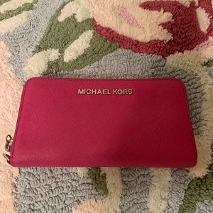 Michael Kors Pink Wallet